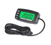 Runleader RL-HM032R Inductive tachometer with hour meter backlit display for all gasoline engine ATV UTV dirtbike motobike motocycle outboards snowmobile pitbike PWC marine boat waterproof
