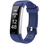 Runlio Fitness Tracker with Sleep Monitor, Activity Tracker with Step and Calories Counter, IP67 Waterproof Fitness Watch with Pedometer, Stopwatch for Women Men (Blue)