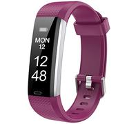 Runlio Fitness Tracker with Sleep Monitor, Activity Tracker with Step and Calories Counter, IP67 Waterproof Fitness Watch with Pedometer, Stopwatch for Women Men (Purple)