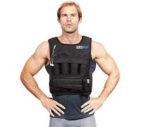 RUNmax rf20nop Run Fast 12lb-140lb Weighted Vest (without Shoulder Pads, 20lb),Black