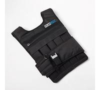 RUNmax RUNFast 12Lbs-140Lbs Weighted Vest with Shoulder Pads, 60 lb, Black