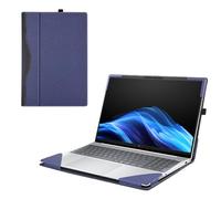 RUNMEIJIA Laptop Cover Case for HP OmniBook 5 14"[not Compatible with Any Other Model] 2-in-1 Detachable PU Leather Shell Notebook Sleeve Computer Bag Protective (Blue)