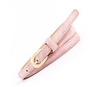 RUNMIND Women Thin Belt, Casual Pin Buckle Leather Ladies Belts,Genuine Leather Casual Belt, 103 cm