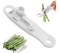 Runner Bean Slicer, Green Bean Stringer, Hand-Held Multi-Functional French Style Cutter - Essential Kitchen Tool