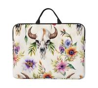 Runner Bull Skull Basics 16.5-Inch Waterproof Laptop Briefcase