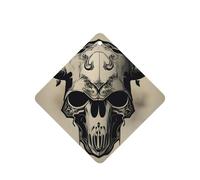 Runner Bull Skull Printing 10 Pcs Air Freshener Cards,Car Scented Hanging Sheets Air Freshener Set For Car Decoration