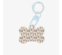 Runner Bull Skull Printing Acrylic Dog Bone Ornament Pet Tags Key Chain Holiday for Lovers Dogs Gift