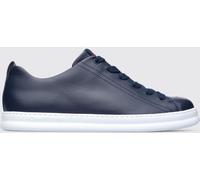 Camper for man. K100226-049 Leather Sneakers Runner Four navy (44), Flat, Laces, Casual