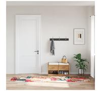 Runner Cream 80x300cm Polyester Velvet Rug PVC Backing Machine Washable Non-Slip