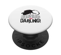 Runner, Darling! Fun Motivational for Runners PopSockets Adhesive PopGrip