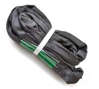 runner deer Black Spanset Round Slings for Aerial Lyra Hoop Rig Aerial Silks Handing, Polyester Lifting Strop, Working Load Limit for Round Sling - 2 Tonne, Multiple Spanset Sizes