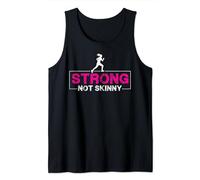 Runner Girl Strong Not Skinny Tank Top