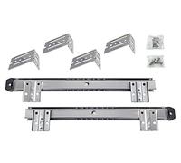 Runner Keyboard Shelf Adjustable Under Desk Computer Slides Fixing Slide Holder Drawer