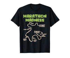 Runner MARATHON MADNESS Running Funny Marathon T-Shirt