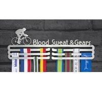 Runner Medal Holder - Wall Mount Triathlon Medal Display Stand for Running, Marathon, Cycling, Swimming, Boxing, Dancing, Runners, Judo, Taekwondo - Award Hanger Gift for Athletes & Medalists