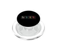 Runner Periodic Table Chemistry Humor Science Jogging PopSockets PopGrip for MagSafe