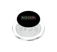Runner Periodic Table Chemistry Humor Science Jogging PopSockets PopGrip for MagSafe