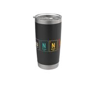 Runner Periodic Table Chemistry Humor Science Jogging Stainless Steel Insulated Tumbler