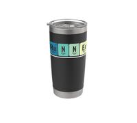 Runner Periodic Table Chemistry Science Running Design Stainless Steel Insulated Tumbler