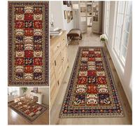 Runner Rug for Entryway Runner Rugs Non Slip Rugs for Bedroom Machine Washable Kitchen Rug Print Area Rug Runner, 40 x 150 cm Geometric Modern Carpet Runners for Bedroom Living Room, Dining Hallway