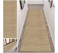 Runner Rug for Hallway Long Non Slip Kitchen Runners Rug 110 x 200 cm Washable Absorbent Door Runner Mats Carpet Runners for Hallways Hall Narrow Rugs Entrance Mat Kitchen Anti-slip Floor Mats