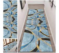 Runner Rug for Hallway Long Non Slip Washable Hall Runner 50 x 180 cm Absorbent Kitchen Carpet Floor Mat Heavy Duty Hall Runner Door Mat Indoor Carpet Runners for Hallways Kitchen Entryway Laundry