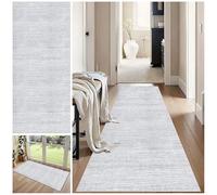 Runner Rug for Hallway Long, Washable Carpet Runner for Hallways 110 x 280 cm Non Slip Narrow Rugs, Heavy Duty Hall Runner Door Mat Indoor for Entrance, Front Door, Living Room, Hall Hallways