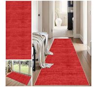 Runner Rug for Hallway Long, Washable Carpet Runner for Hallways 110 x 280 cm Non Slip Narrow Rugs, Heavy Duty Hall Runner Door Mat Indoor for Entrance, Front Door, Living Room, Hall Hallways