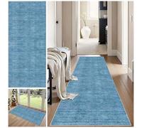 Runner Rug for Hallway Long, Washable Carpet Runner for Hallways 110 x 280 cm Non Slip Narrow Rugs, Heavy Duty Hall Runner Door Mat Indoor for Entrance, Front Door, Living Room, Hall Hallways