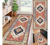 Runner Rugs for Hallway Kitchen Carpet Runners Non Slip Washable Hall Runner Rugs Long Hallway Rug Carpet Floor Mat for Hallway Entryway Laundry Room Living Room Area Rug Narrow Rugs 40 x 100 cm