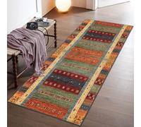 Runner Rugs For Hallway Kitchen Runner Mat Non-Slip Backed 50 x 130 cm | Dirt Trapper Indoor Door Mat Runner Rug Long Modern Geometric Carpet Runners for Hallways Washable Rugs Customizable