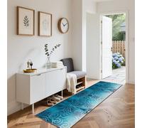 Runner Rugs for Hallway Kitchen Runners Non Slip Washable Hall Runner Rug Stair Area Rug for Entrance Narrow Rug Runner Carpet Runner for Living Room Laundry Laundry Bedside 110 x 500 cm