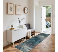 Runner Rugs for Hallway Kitchen Runners Non Slip Washable Hall Runner Rug Stair Area Rug for Entrance Narrow Rug Runner Carpet Runner for Living Room Laundry Laundry Bedside 110 x 130 cm
