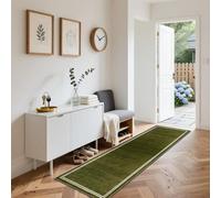 Runner Rugs for Hallway Kitchen Runners Non Slip Washable Hall Runner Rug Stair Area Rug for Entrance Narrow Rug Runner Carpet Runner for Living Room Laundry Laundry Bedside 110 x 130 cm