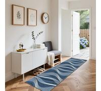 Runner Rugs for Hallway Kitchen Runners Non Slip Washable Hall Runner Rug Stair Area Rug for Entrance Narrow Rug Runner Carpet Runner for Living Room Laundry Laundry Bedside 110 x 400 cm
