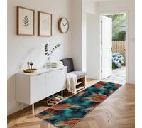 Runner Rugs for Hallway Kitchen Runners Non Slip Washable Hall Runner Rug Stair Area Rug for Entrance Narrow Rug Runner Carpet Runner for Living Room Laundry Laundry Bedside 110 x 200 cm