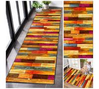 Runner Rugs for Hallway Long Non Slip Kitchen Rubber Back Carpet Runners Washable Hall Rug Carpet Floor Mat Narrow Corridor Carpet for Living Room Entryway Laundry Room Bedroom Hallway 60 x 150 cm