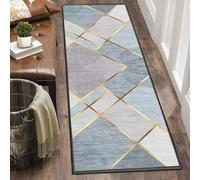 Runner Rugs for Hallway Non Slip Washable Kitchen Runner Rugs 50 x 80 cm Hallway Hall Runner Narrow Rug Rubber Backed Kitchen Rugs Floor Carpet Runner for Hallway Entryway Corridor Laundry Patio