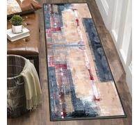 Runner Rugs for Hallway Non Slip Washable Kitchen Runner Rugs 80 x 400 cm Hallway Hall Runner Narrow Rug Rubber Backed Kitchen Rugs Floor Carpet Runner for Hallway Entryway Corridor Laundry Patio