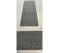 Runner Rugs/Mats set of two Grey Non slip Hall runner 57x170cm + Doormat 50x70 aproxx Easy clean Gel Backing