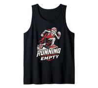 Runner Running ON Empty Jogging Funny Running Tank Top