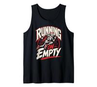 Runner Running ON Empty Jogging Funny Running Tank Top