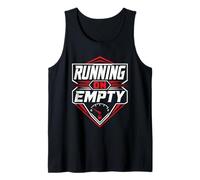 Runner Running ON Empty Jogging Funny Running Tank Top