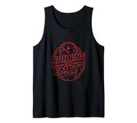 Runner Running ON Empty Jogging Funny Running Tank Top