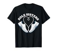 Runner Sisters Running Bestie Training Best Friend Partner T-Shirt