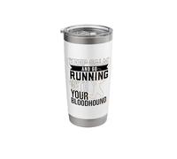 Runner with Bloodhound Stainless Steel Insulated Tumbler