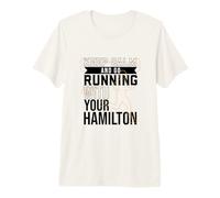Runner with Hamilton Hound Premium T-Shirt