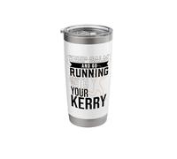 Runner with Kerry Blue Terrier Stainless Steel Insulated Tumbler