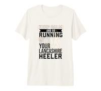 Runner with Lancashire Heeler Premium T-Shirt