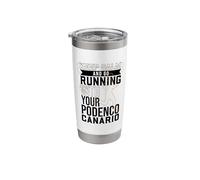 Runner with Podenco Canario Stainless Steel Insulated Tumbler
